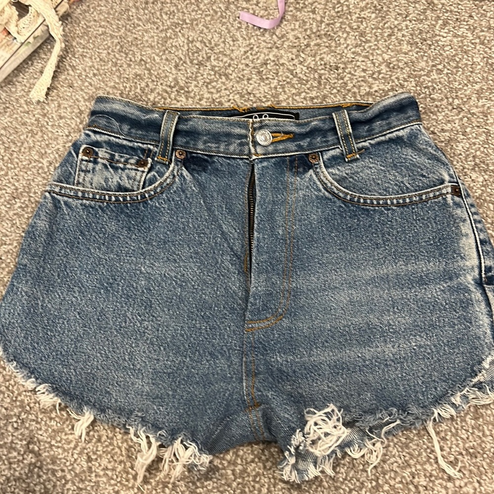American Vintage Cut Off Denim Shorts